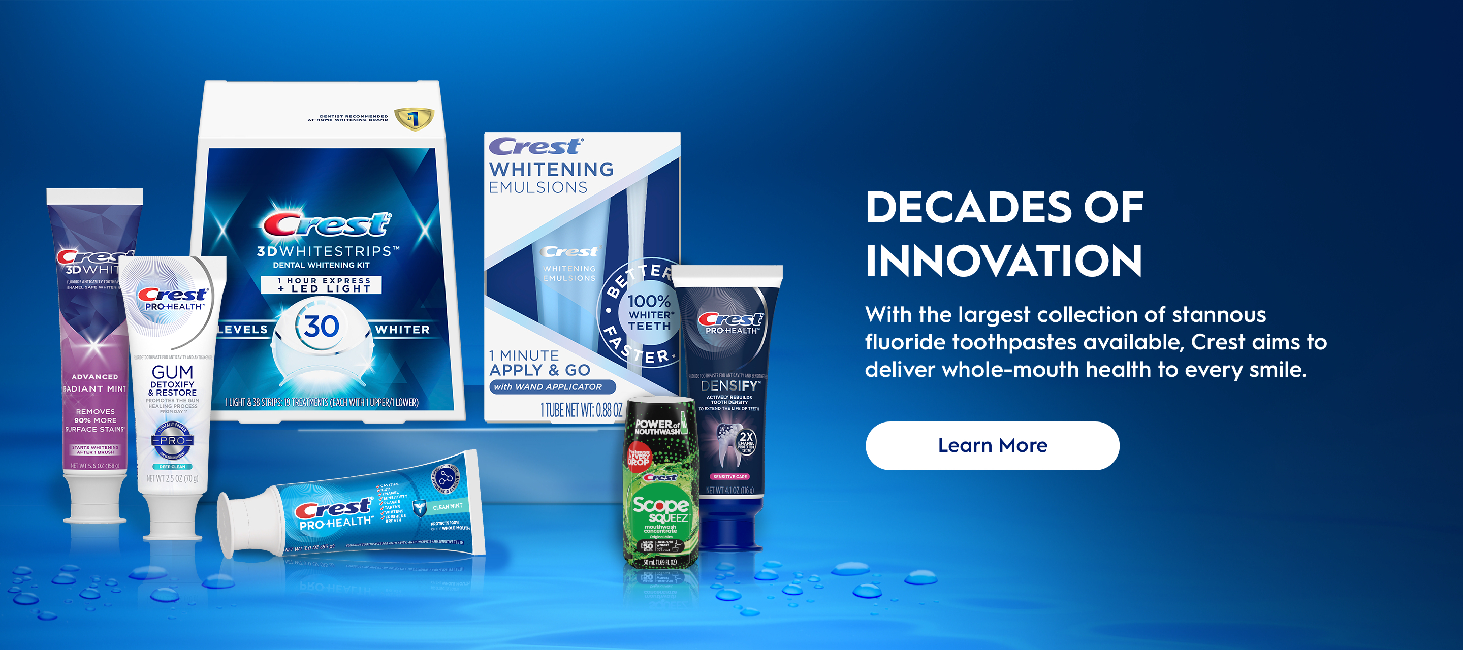 Toothpaste, Mouthwash and Oral Hygiene Products | Crest US